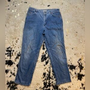 𝅺LEE Women's Relaxed Fit Denim Jeans Size 14